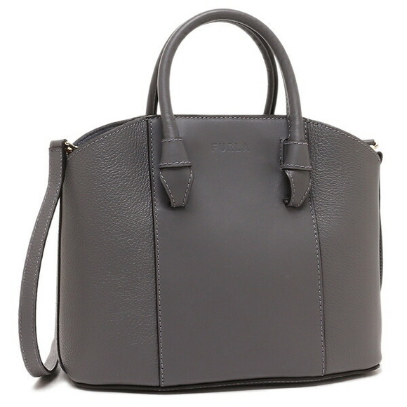Furla gray Stella Mia Shoulder Bag - Picture 1 of 9